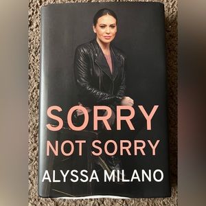 Sorry Not Sorry Alyssa Milano Book